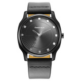 Fastrack Stunners Quartz Analog Dial Leather Strap Watch for Guys - 3255NL01 Fastrack Stunners Quartz Analog Dial Leather Strap Watch for Guys - 3255NL01