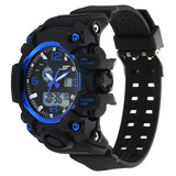 SF Analog Digital Black Dial Polyurethane Strap Watch for Men - 77129PP03 SF Analog Digital Black Dial Polyurethane Strap Watch for Men - 77129PP03