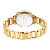 Sonata Wedding Quartz Analog Champagne Dial Metal Strap Watch- 87052YM01