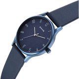 Sonata Blues Quartz Analog Blue Dial Metal Strap Watch for Men - 77105QL01