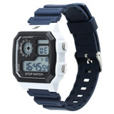 SF Hexa Digital Dial Unisex Watch With Polyurethane Strap Watch - 77123PP02