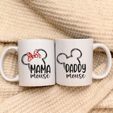 Muma Mouse and Papa Mouse Cute Themed Mug Gift