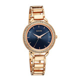 Sonata Wedding Quartz Analog Blue Dial Metal Strap Watch for Women - 87052WM02