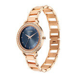 Sonata Wedding Quartz Analog Blue Dial Metal Strap Watch for Women - 87052WM02
