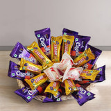 Assorted and Delicious Chocolates Basket