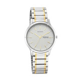 Fastrack Stunners Quartz Analog Silver Dial Metal Strap Watch for Guys - 3278SM02