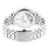 Fastrack Stunners Quartz Analog Silver Dial Metal Strap Watch for Guys - 3278SM02