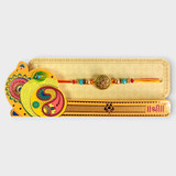 Stone and Beads Star Rakhi for Brother
