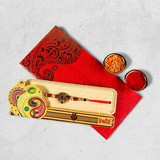 Raksha Bandhan Return Gift with Rakhi and Sagun for Sister