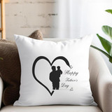Happy Father's Day Printed on Cushion