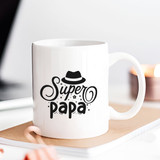 Super Papa Design Mug