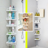 Bathroom Multi - Corner Shelf  (4 - Layers)