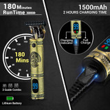 VGR V-228 Gold Electric Professional Hair Trimmer