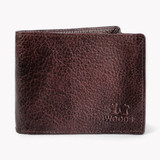 Woods Brown Bi-Fold Wallet with Card Holder