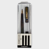 Chren Black Fountain Pen with Bullet Ink