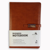 Appealing Dark Brown Business Notebook