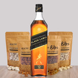 Black Label Whisky with Dry Nuts Combo