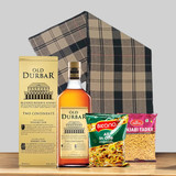Beverage with Snacks and Muffler Gift Set