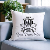 Custom Cushion for Dad