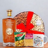 Gorkhas Guns 750ml, Mug, Nuts & Namkeen Perfect Combo