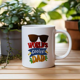 World Coolest Dad Ceramic Mug