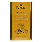 Rakura Organic Himalayan Green Tea with Turmeric, Tulsi & Ginger - 25 Tea Bags