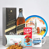 Johnnie Walker Whisky with Gourmet Snacks Combo