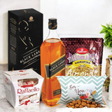 Black Label Whisky With Amazing Treats