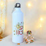 Holy Hydration: Dashain Water Bottle with Lord Ganesha Holy Hydration: Dashain Water Bottle with Lord Ganesha
