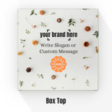 Transparent Sticker On Soft Paper Box