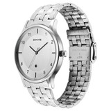 Sonata Analog Dial Silver with Date Function Men's Watch