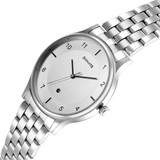 Sonata Analog Dial Silver with Date Function Men's Watch