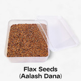 Flax Seeds (Aalash Dana) 200 g in a Transparent Container