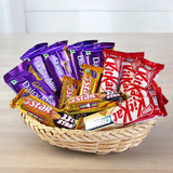 Sweets Indulgence Basket Hamper