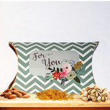 Almonds ,Kismis, and Pistachios in a Paper Box