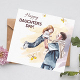Happy Daughter's Day Printed Greeting Card