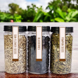 Sunflower Seeds, Pumpkin Seeds & Blueberry Jar Trio – 200g Each