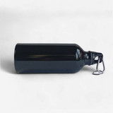 Personalized Black Aluminium Water Bottle with Custom Name