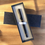 Stylish Black Metal Pen with Custom Name