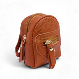 Personalized PU Leather Keyring Bag