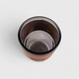 Black Glass Sipper with Straw and Lid – 400ml