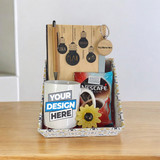Personalized Gifts Hamper with Tea in a Gift Box