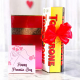 Toblerone Chocolates & Perfume Gift Set for Her – Perfect for Promise Day