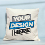 Personalized Jute Cushion