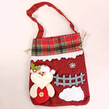 Festive Christmas Design Tote Bag - Small Size