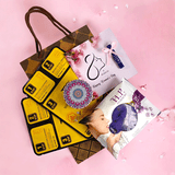 Glow & Serenity: Women's Day Beauty Gift with Candle