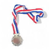 Star-Shaped Silver Medal - My Nepal, My Pride Design