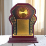 Trophy Designed Golden Wooden Token Of Love-Large Size