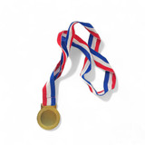 Gold Olympic-Style Round Award Medal