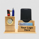 Customizable Wooden Desk Organizer